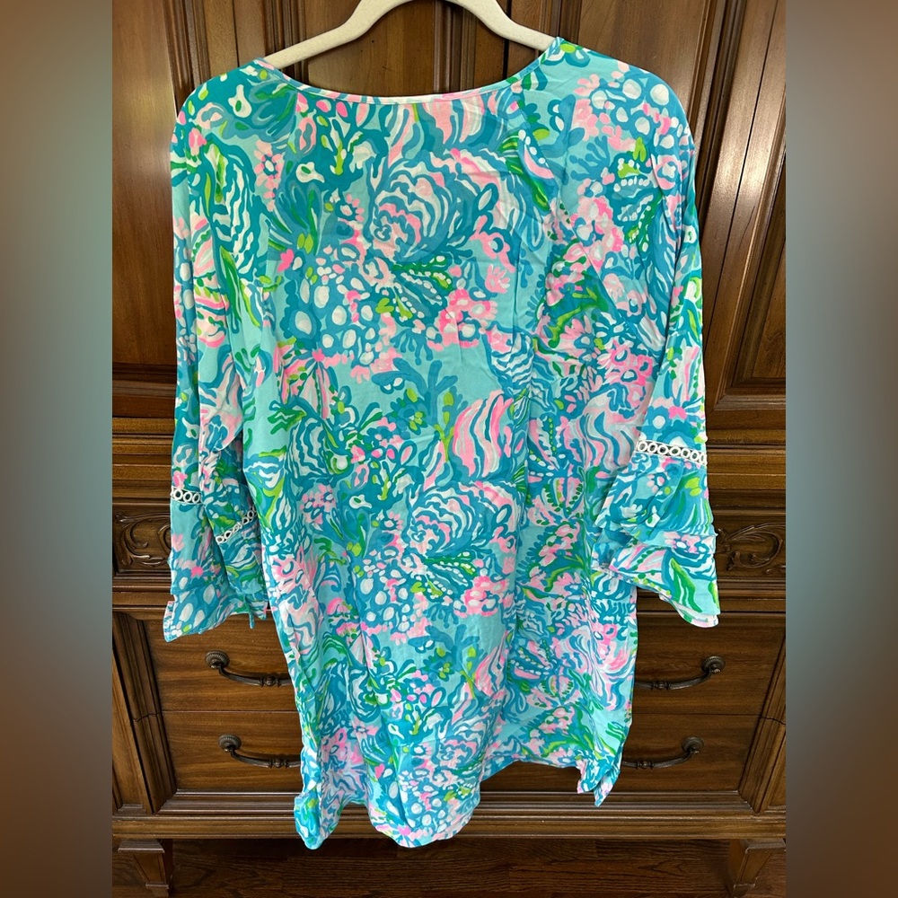 Lilly Pulitzer Ruffle Bell Sleeve Dress - Picture 5 of 5